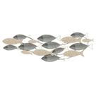 Enfeite De Parede Cardume De Peixes - Btc