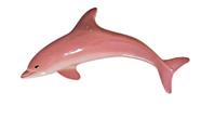 Enfeite De Parede Peixe Boto ROSA GOLFINHO Pequeno de Resina Enfeite De Parede Peixe Boto ROSA GOLFINHO Pequeno de Resina