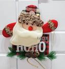 Enfeite De Pendurar Na Maçaneta Porta Papai Noel Placa Ho Ho - L&E