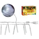 Enfeite de Porta Natal Pisca Pisca Tudo Bolhas 30 Leds 3,9m Brilhante Luz Natal Pisca Led Bolhas Tub