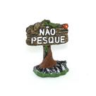 Enfeite Decoração De Aquário Placa Não Pesque Fragata Enfeite Decoração De Aquário Placa Não Pesque Fragata