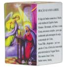 Enfeite Decorativo Arcanjo Gabriel Com Suporte Velas