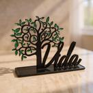 Enfeite Decorativo Árvore da Vida para Mesa Sala Escritório Moderno