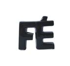 Enfeite decorativo de cerâmica com a frase fé 7,5x9cm Enfeite decorativo de cerâmica com a frase fé 7,5x9cm