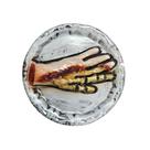 Enfeite Decorativo De Halloween - Bandeja Com Mão Queimada - 29x29cm - 1 unidade - Rizzo