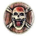 Enfeite Decorativo de Halloween - Bandeja Prata - 39,5x39,5cm - 1 unidade - Rizzo