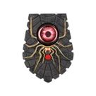Enfeite Decorativo de Halloween - Campainha Aranha com Som, Luz e Movimento - 17cm - 1 unidade - Cromus - Rizzo