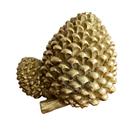 Enfeite decorativo de natal resina - pinha