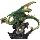 Enfeite Decorativo Dragão Verde Com Luzes Lextack Enfeite Decorativo Dragão Verde Com Luzes Lextack