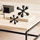 Enfeite Decorativo Em Poliresina Preto 13,5x14 cm M02 - D'Rossi