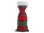 Enfeite Decorativo Embalagem Decoração Capa Para Garrafa Mesa Posta Ceia Natal Enfeite Decorativo Embalagem Decoração Capa Para Garrafa Mesa Posta Ceia Natal