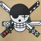 Enfeite Decorativo Jolly Roger Roronoa Zoro One Piece O Presente Perfeito para o Aniversário de Todo Fã de One Piece e Roronoa Zoro