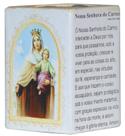 Enfeite Decorativo Nossa Senhora Do Carmo Com Suporte Velas