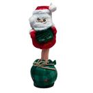 Enfeite Decorativo Papai Noel Falante com Movimento e Som 12x31cm NTC10027