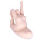 Enfeite Decorativo Yoga Rosa Em Cerâmica Estilo Nórdico 22,3 cm F04 - D'Rossi Enfeite Decorativo Yoga Rosa Em Cerâmica Estilo Nórdico 22,3 cm F04 - D'Rossi
