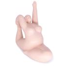 Enfeite Decorativo Yoga Rosa Em Cerâmica Estilo Nórdico 22,3 Cm F04 - D'rossi Enfeite Decorativo Yoga Rosa Em Cerâmica Estilo Nórdico 22,3 Cm F04 - D'rossi