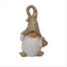 Enfeite Duende Gnomo Noel Champanhe 11cm