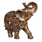 Enfeite Elefante Indiano Pequeno da Fortuna de Resina - Decore Casa