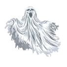 Enfeite fantasma halloween decoração dia das bruxas grande
