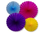 Enfeite Flor Seda Origami C/3 20/30/40 Cm Zw-71927