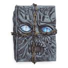 Enfeite Halloween Assustador Livro de Bruxa Mágico Que Mexe e Faz Som