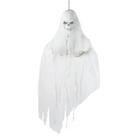 Enfeite Halloween Caveira Fantasma Com Luz e Som pra Pendurar