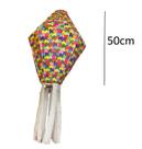 Enfeite Junino Balão de plástico Gigante Colorido- Kit 2un