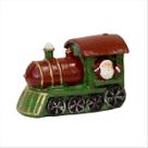 Enfeite Locomotiva Trem Papai Noel Decoração Natal 7 CM