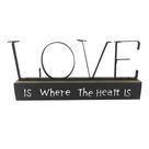 Enfeite Love metal 24x3,4x11cm -L Hermitage Enfeite Love metal 24x3,4x11cm -L Hermitage