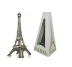 Enfeite Miniatura Torre Eiffel Metal Paris Decoração 18cm