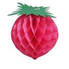 Enfeite Morango N3 Para Carnaval Vermelho 37cm