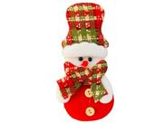 Enfeite Natal Boneco De Neve Pendurar 16x11cm MSW