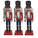 Enfeite Natal De Madeira Soldadinho Quebra Nozes Nt0010uc