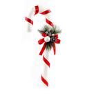 Enfeite Natalino Bengala 51cm com Pinha e Glitter