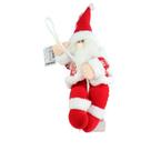 Enfeite natalino boneco rapel listras vm 30cm Enfeite natalino boneco rapel listras vm 30cm