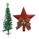 Enfeite Natalino Estrela Ponteira Para Arvore de Natal Belem
