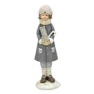 Enfeite Natalino Menina 24x8cm Dolores Espressione Christmas