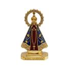 Enfeite Nossa Senhora Aparecida Mesa Painel Carro Strass 5 cm