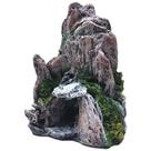 Enfeite Ornamento Para Aquários Gruta Na Rocha Em Resina