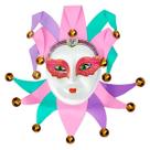 Enfeite Painel Decoração Carnaval Alerquim 3d Rosa - 01 unid