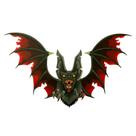 Enfeite Painel Morcego Halloween Alto Relevo - 01 unid