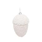 Enfeite para Pendurar - Pinha Branco - 3 Un - Cromus Enfeite para Pendurar - Pinha Branco - 3 Un - Cromus