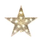Enfeite Pendente De Estrela Luminosa De 15cm Para Árvore De Natal, Decoração Para Casa, Presentes De