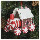 Enfeite Pendente Para Árvore De Natal Trem Iluminado 9cm