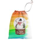Enfeite pendente sacola bota meia natal - globo de neve natal - casinha 4