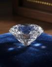 Enfeite Pepita De Vidro Formato Diamante Pequena Decoração
