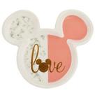 Enfeite porcelana formato mickey 15.5x13.5cm - disney