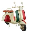 Enfeite Retrô Lambreta Itália Italiana Motocicleta 26cm