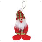 Enfeite Soft Papai noel para arvore de natal 17cm