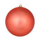 Enfeite suspenso Vickerman Coral Matte, 6 cm, pacote com 60